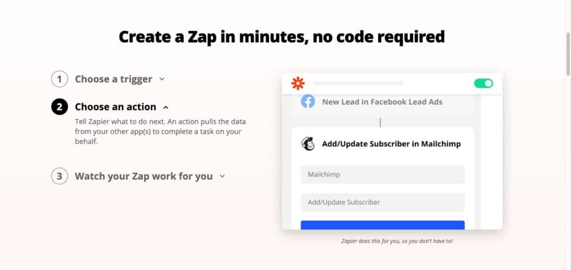 ferramentas no-code zapier