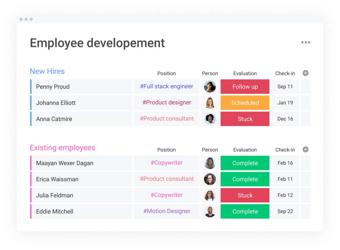 monday.com como uma ferramenta no-code