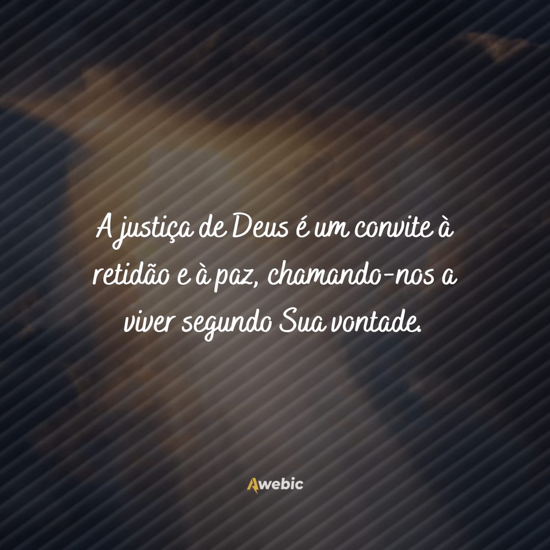 versículos sobre a justiça de Deus para confiar no altíssimo