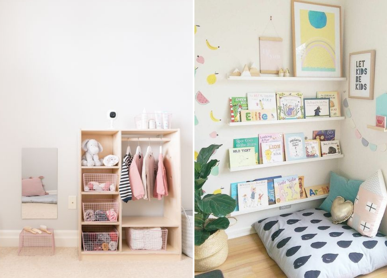 Quarto-De-Bebe-Decorado-1 Quarto de bebê decorado Montessori