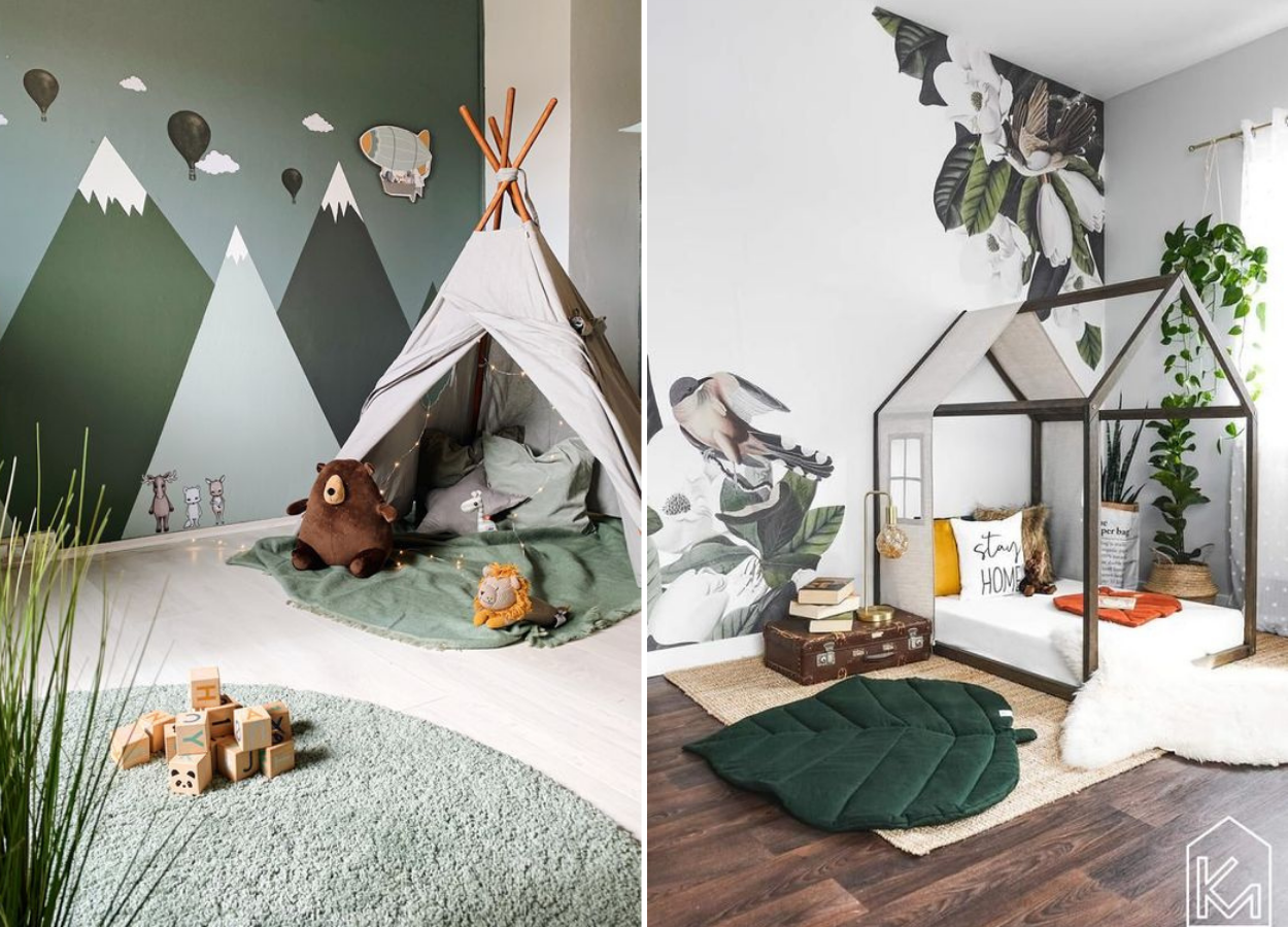 Quarto-De-Bebe-Decorado-7 Quarto de bebê decorado Montessori