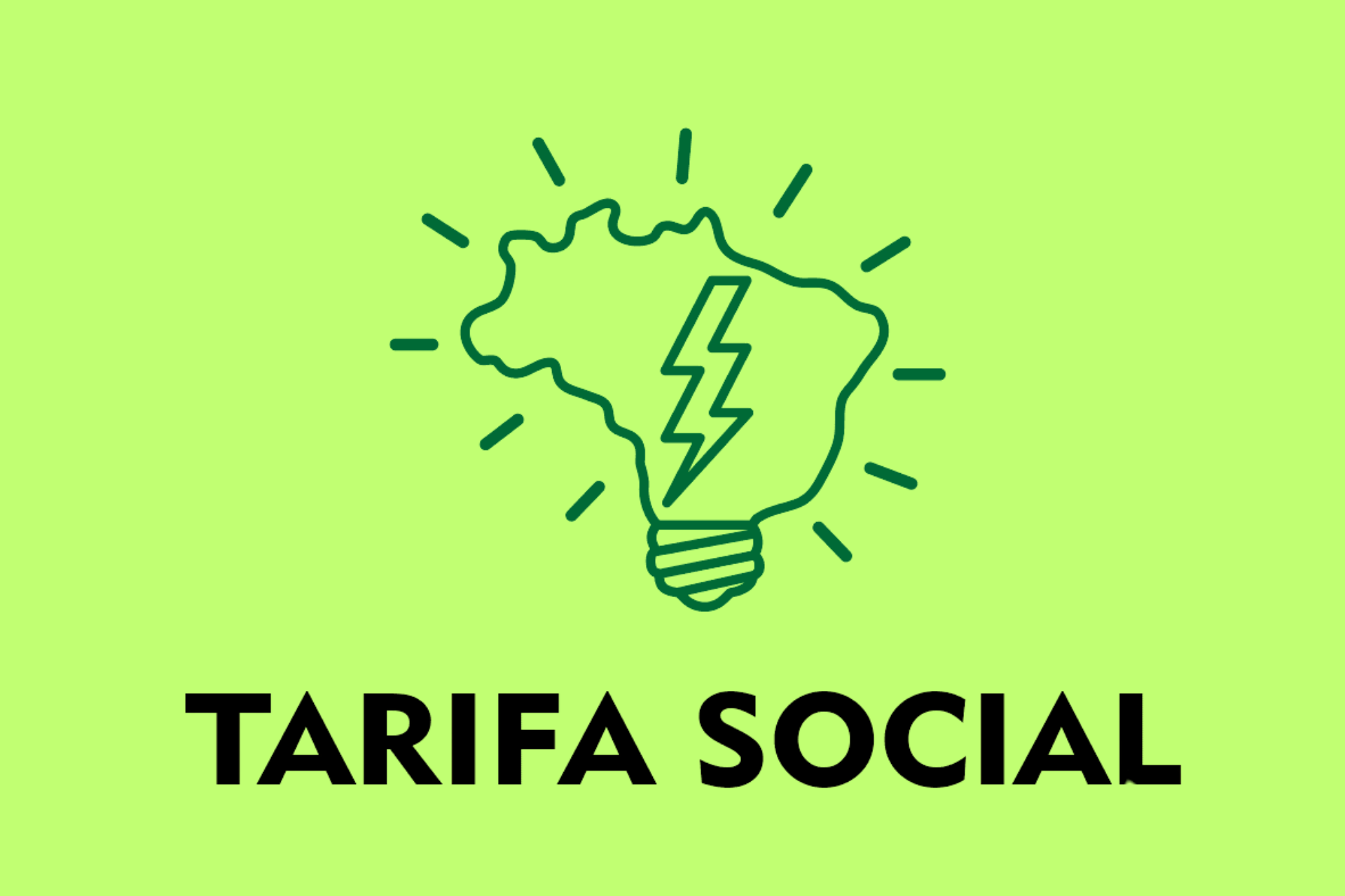 Tarifa Social De Energia Em Mato Grosso: Quem Tem Direito? 92 arte tarifa social