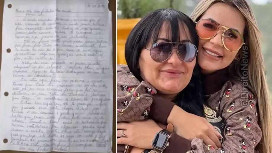 em carta deolane bezerra diz preocupada mae pesadelo chegando fim