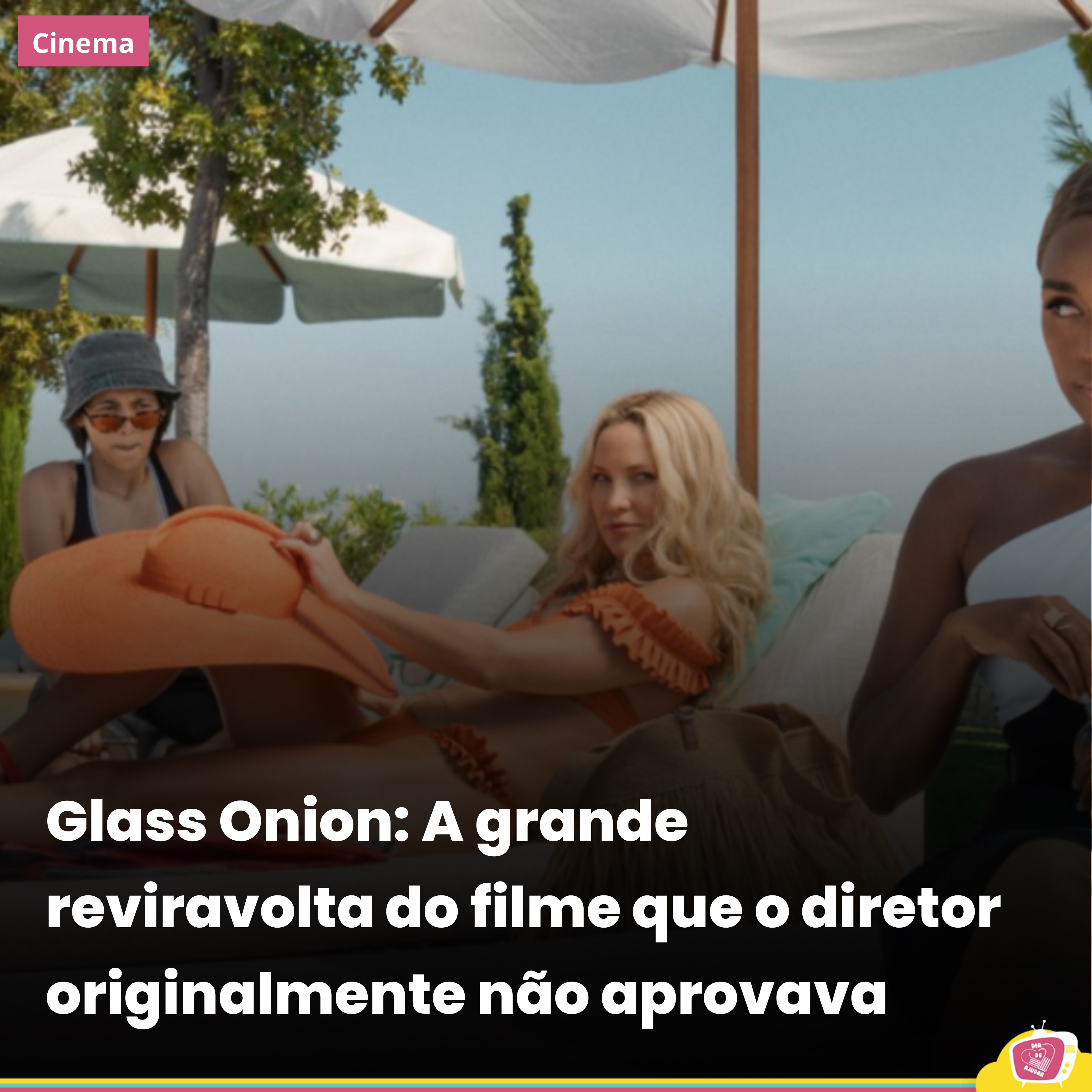 Glass Onion': Rian Johnson achou que o público iria ODIAR a grande  reviravolta do filme - CinePOP