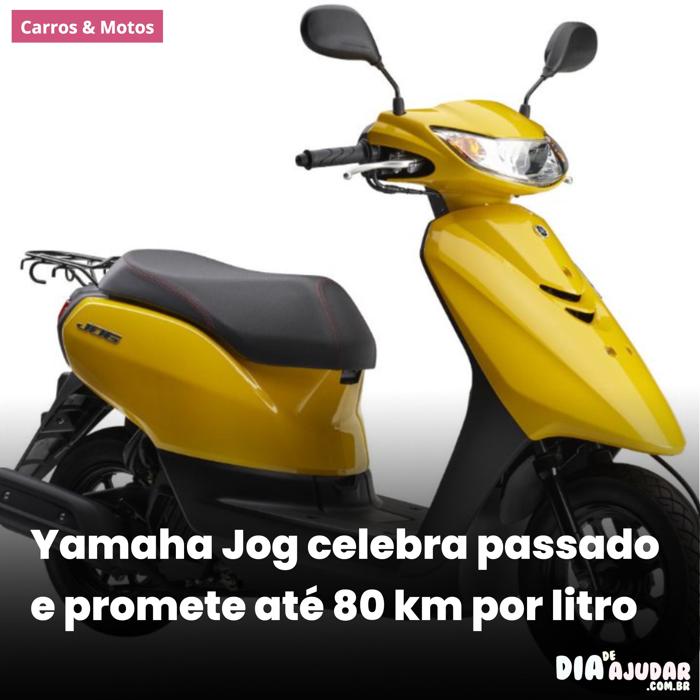 Yamaha Jog celebra passado e promete até 80 km por litro - MOTOO