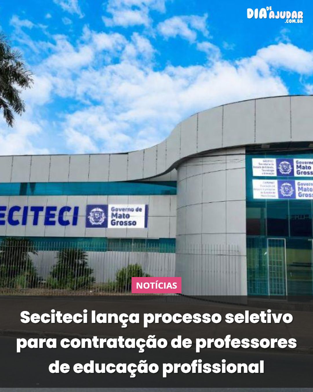 Seciteci lança processo seletivo para contratação de professores de educação profissional